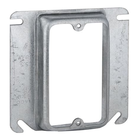 does raised cover add volume to raco metal box|raco box covers.